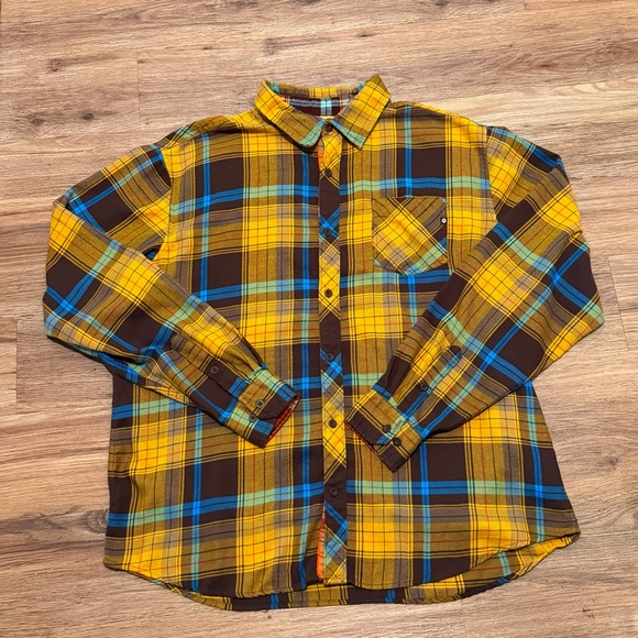 Marmot Other - Men's Marmot Yellow and Blue Plaid Shirt